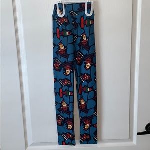 LULAROE KIDS LEGGINGS-CHRISTMAS-SIZE L/XL